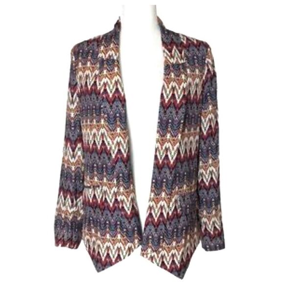 Skies are Blue blazer jacket spring colorful business casual chic S - Picture 1 of 8